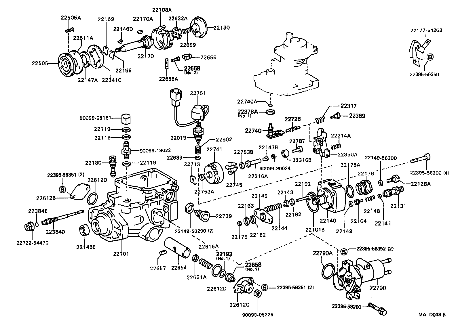  DYNA150 |  INJECTION PUMP BODY