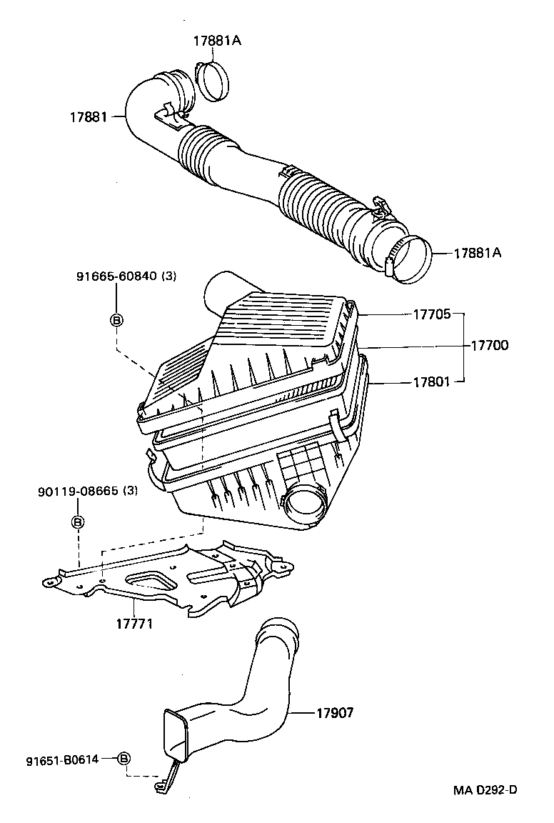  STARLET |  AIR CLEANER