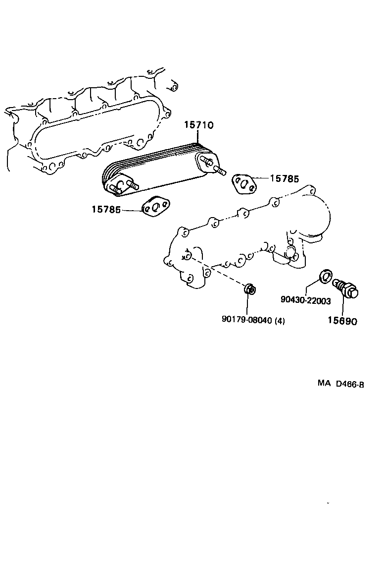  LAND CRUISER 80 |  ENGINE OIL COOLER