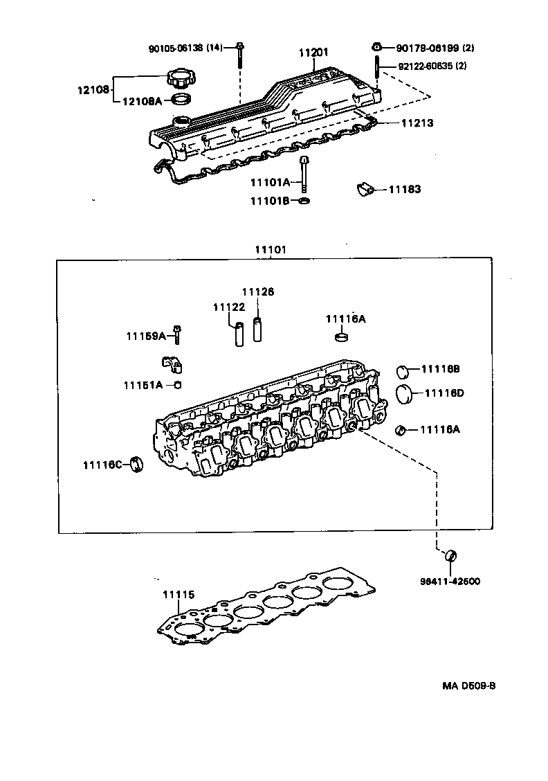  LAND CRUISER 80 |  CYLINDER HEAD