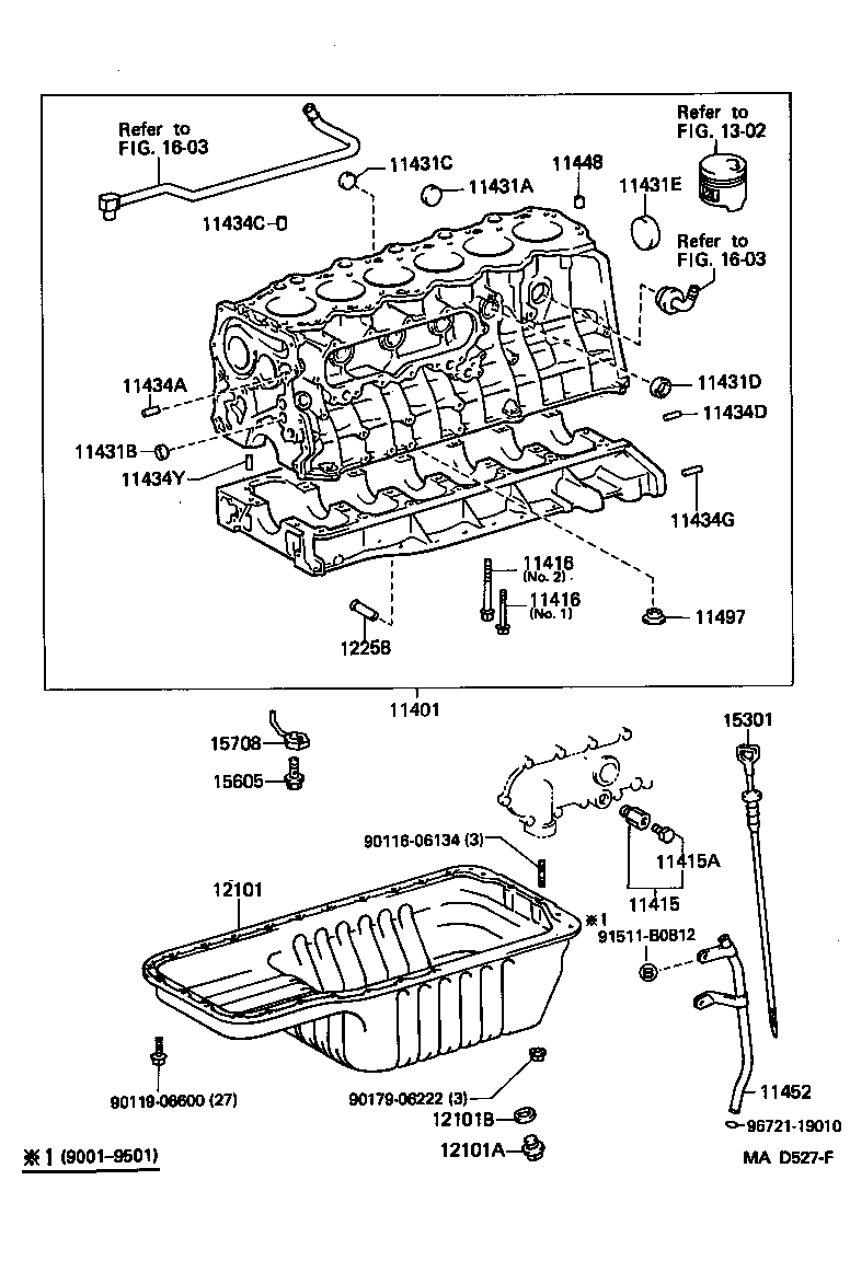  LAND CRUISER 80 |  CYLINDER BLOCK