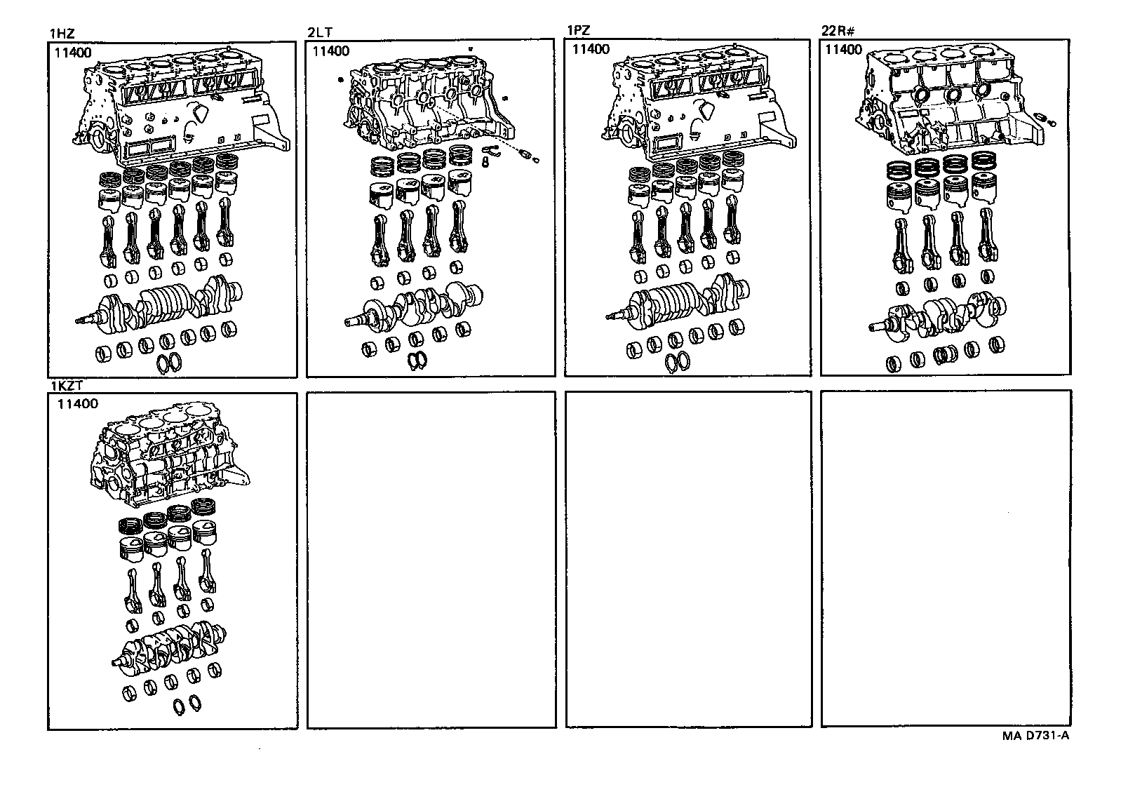  LAND CRUISER 70 |  SHORT BLOCK ASSEMBLY