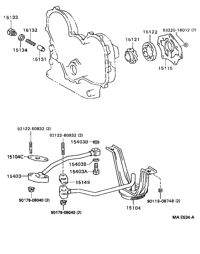  DYNA200 |  ENGINE OIL PUMP