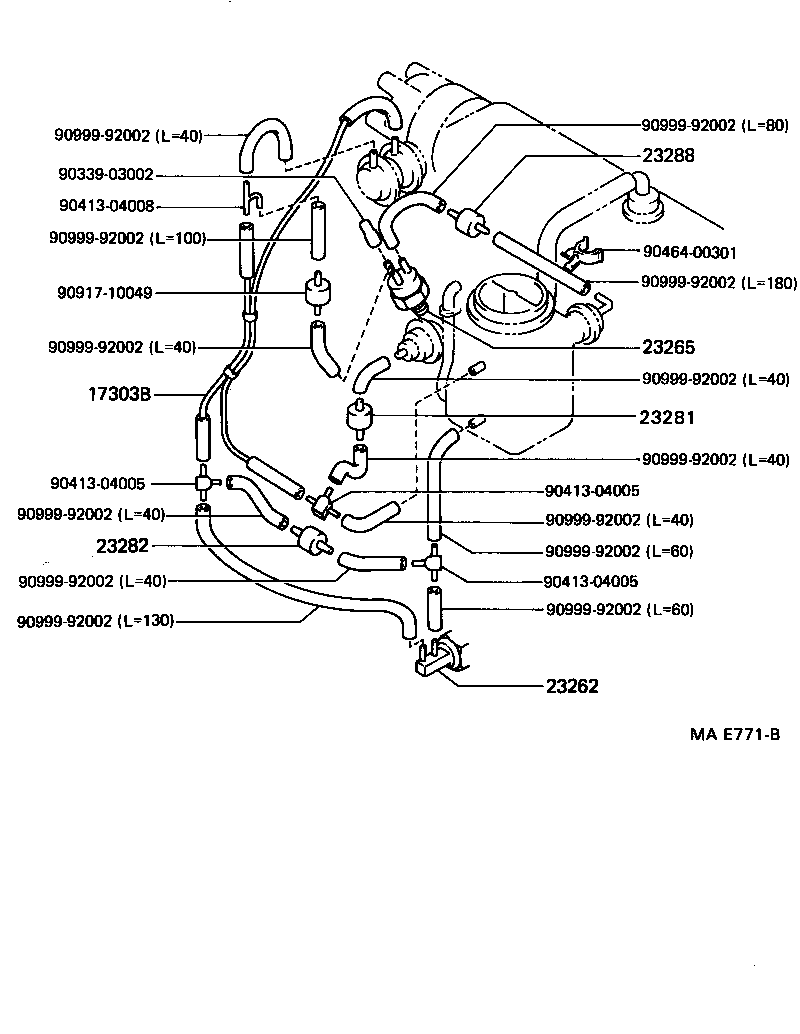  STARLET |  VACUUM PIPING