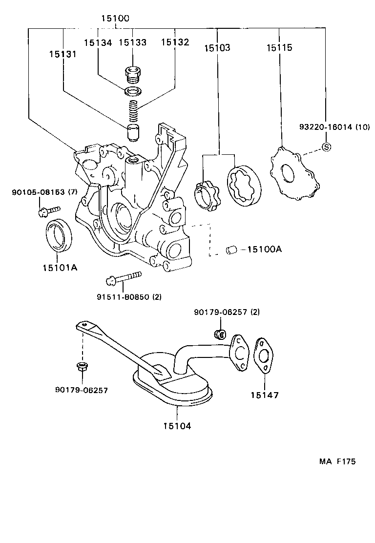  GS300 |  ENGINE OIL PUMP