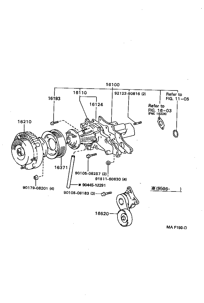  GS300 |  WATER PUMP