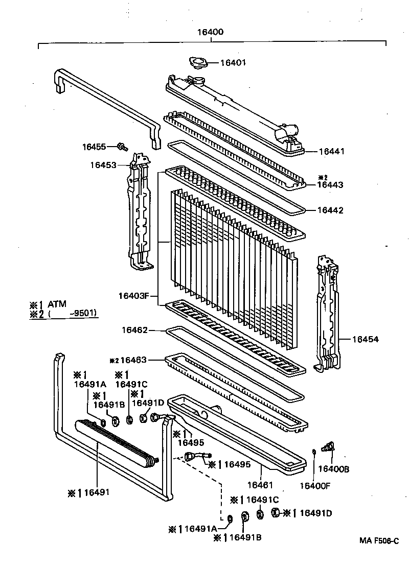  LAND CRUISER 80 |  RADIATOR WATER OUTLET