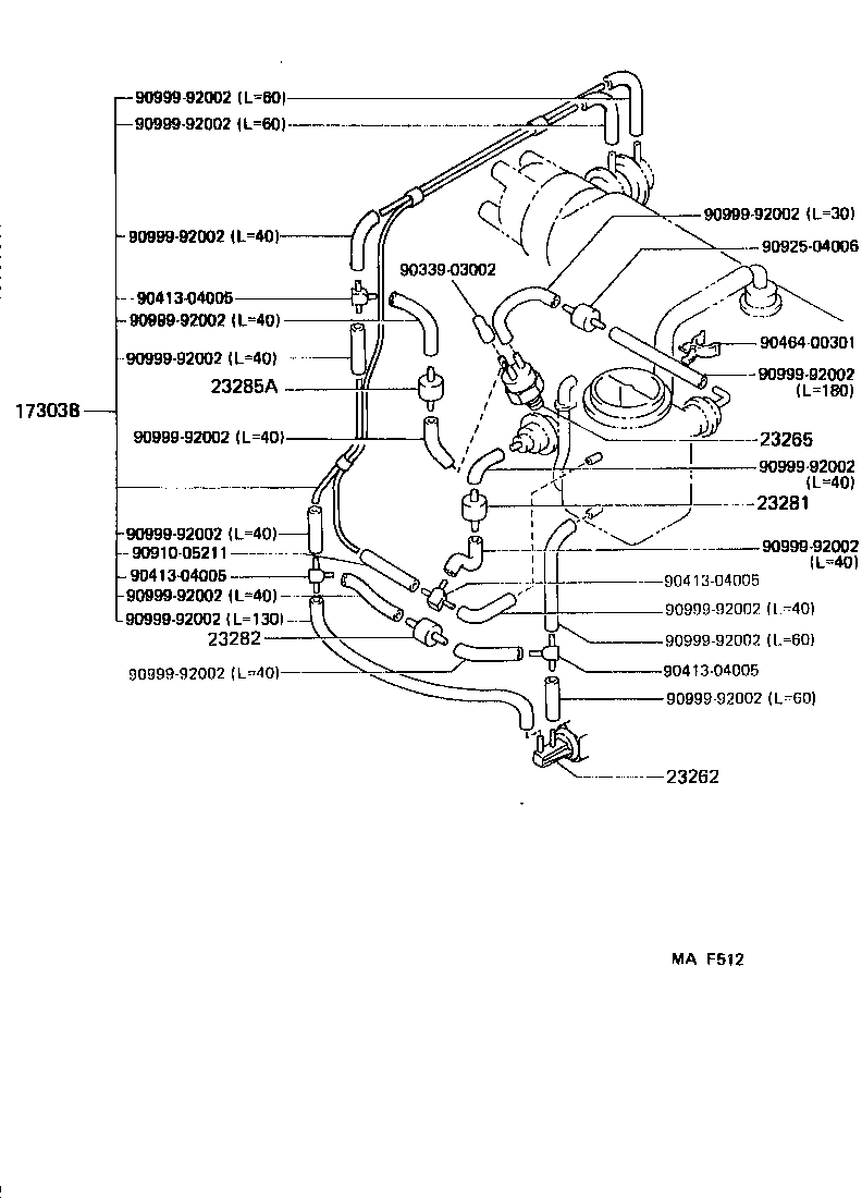  STARLET |  VACUUM PIPING