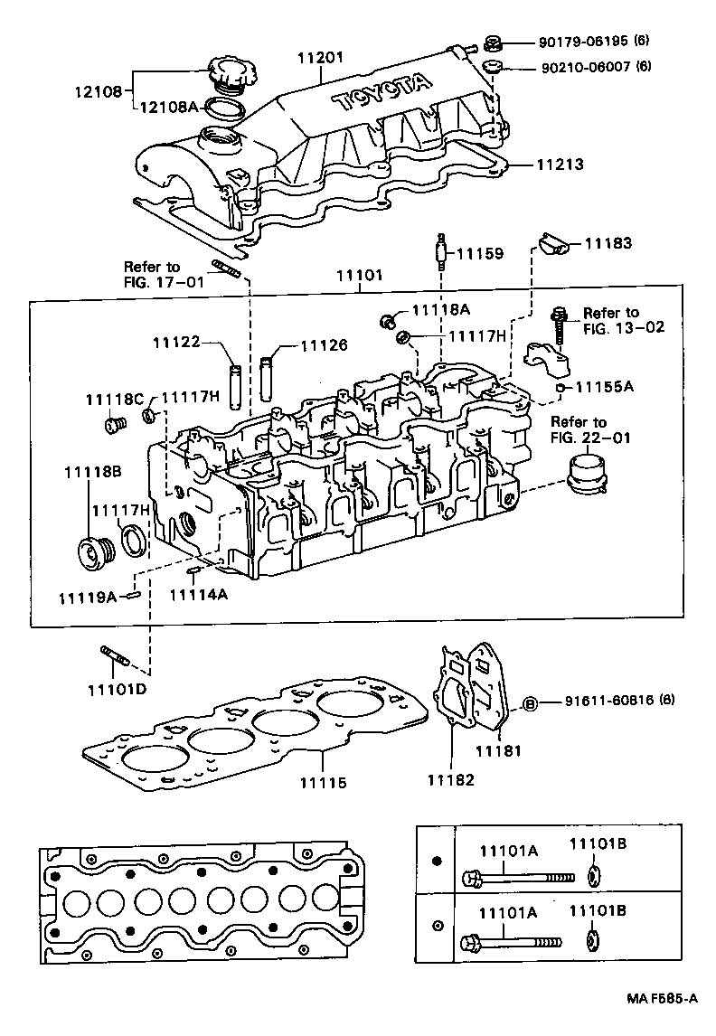  CARINA E SED LB JPP |  CYLINDER HEAD