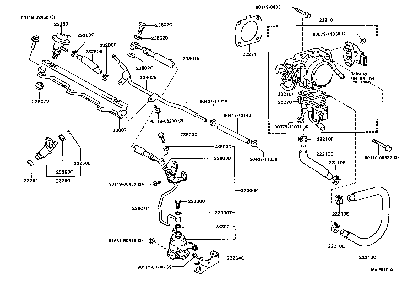  CARINA E SED LB JPP |  FUEL INJECTION SYSTEM