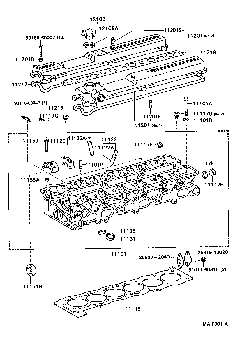  SUPRA |  CYLINDER HEAD