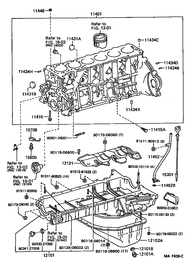  LAND CRUISER 80 |  CYLINDER BLOCK