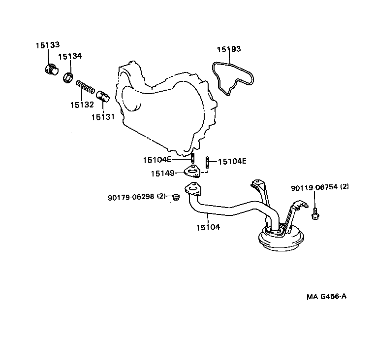  LAND CRUISER 70 |  ENGINE OIL PUMP