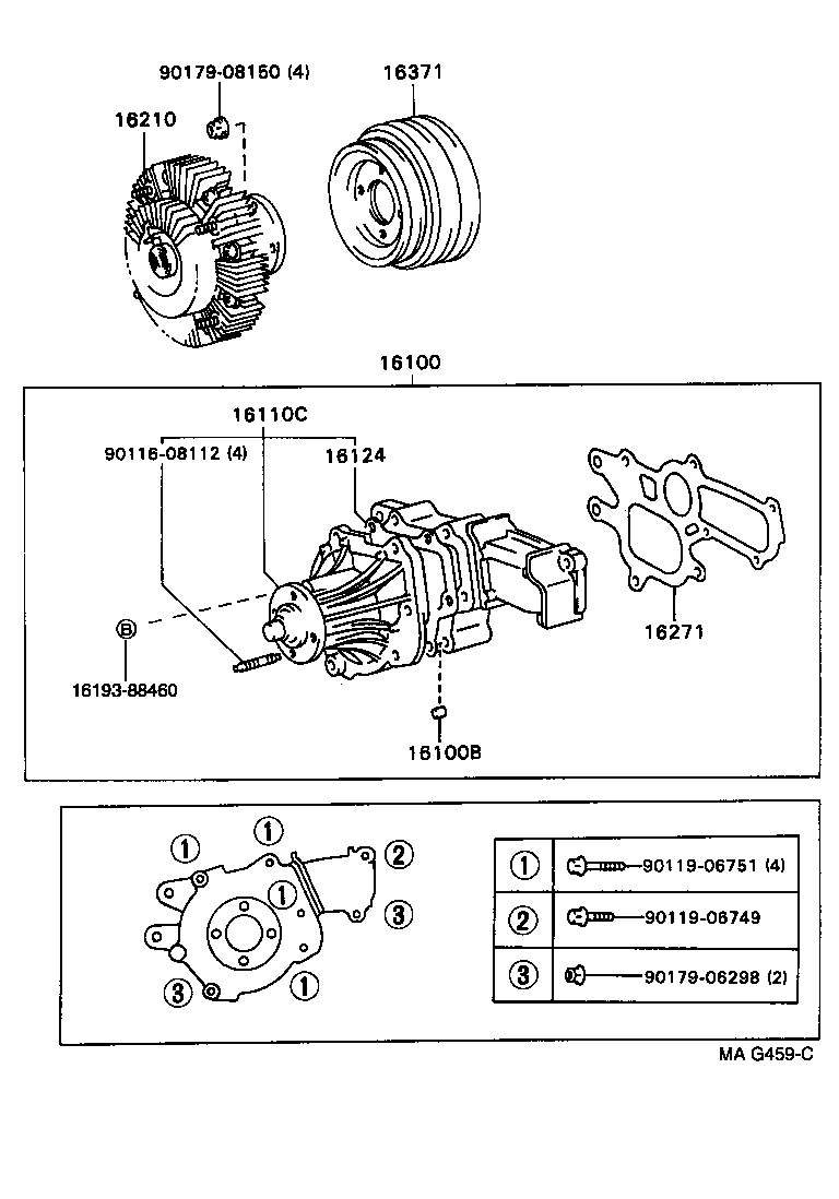  LAND CRUISER 70 |  WATER PUMP