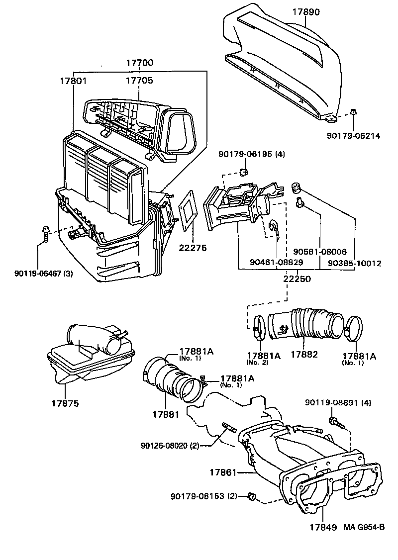  GS300 |  AIR CLEANER