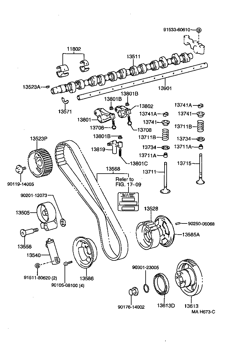  LAND CRUISER 80 |  CAMSHAFT VALVE