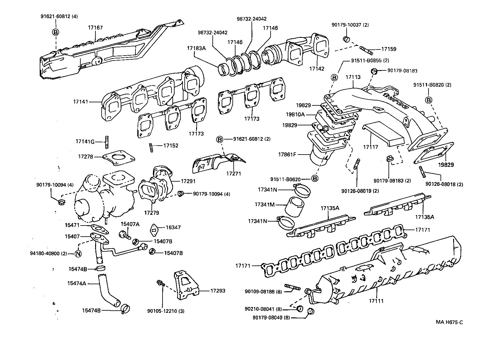  LAND CRUISER 80 |  MANIFOLD