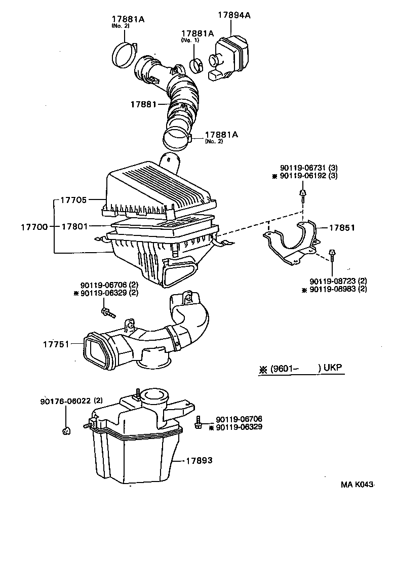  CARINA E WG JPP |  AIR CLEANER