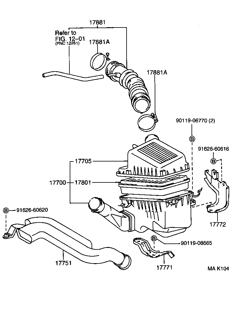  STARLET |  AIR CLEANER