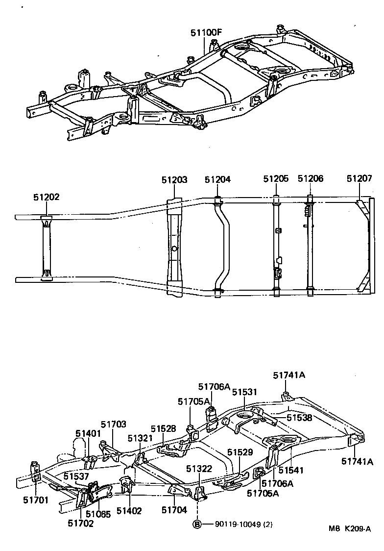  LAND CRUISER 70 |  FRAME