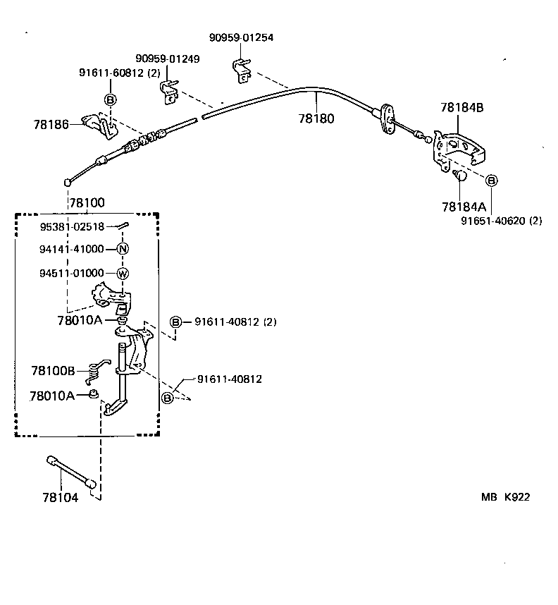  LAND CRUISER 70 |  ACCELERATOR LINK