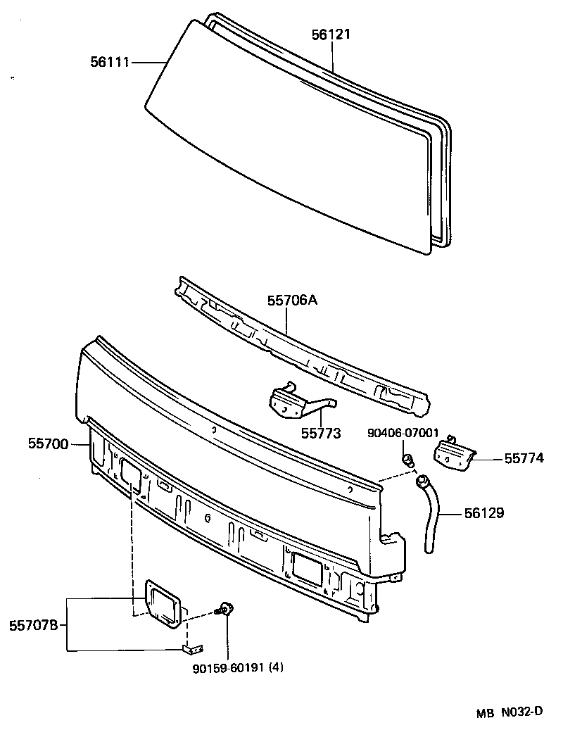  DYNA150 |  FRONT PANEL WINDSHIELD GLASS