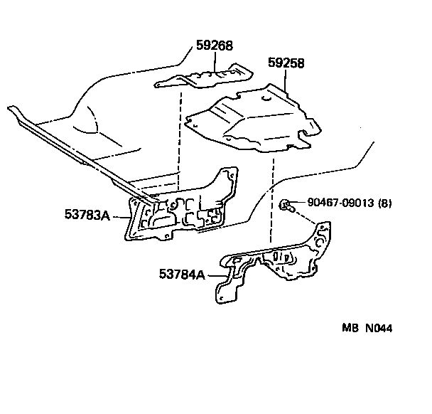  DYNA150 |  FLOOR INSULATOR