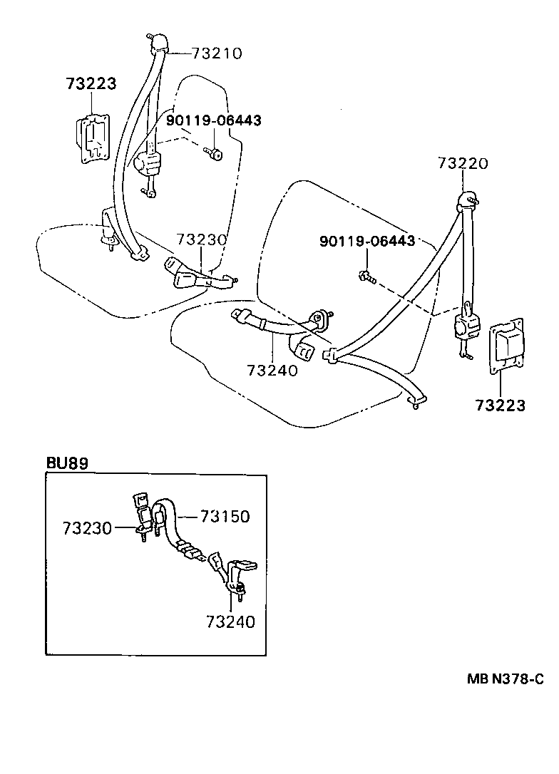  DYNA200 |  SEAT BELT