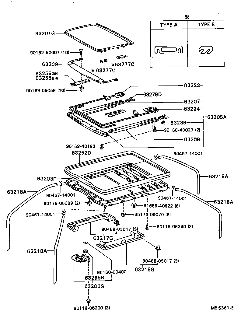  HILUX |  ROOF PANEL BACK PANEL