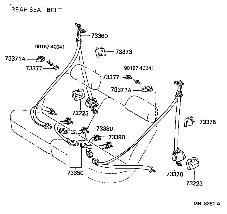  HILUX |  SEAT BELT