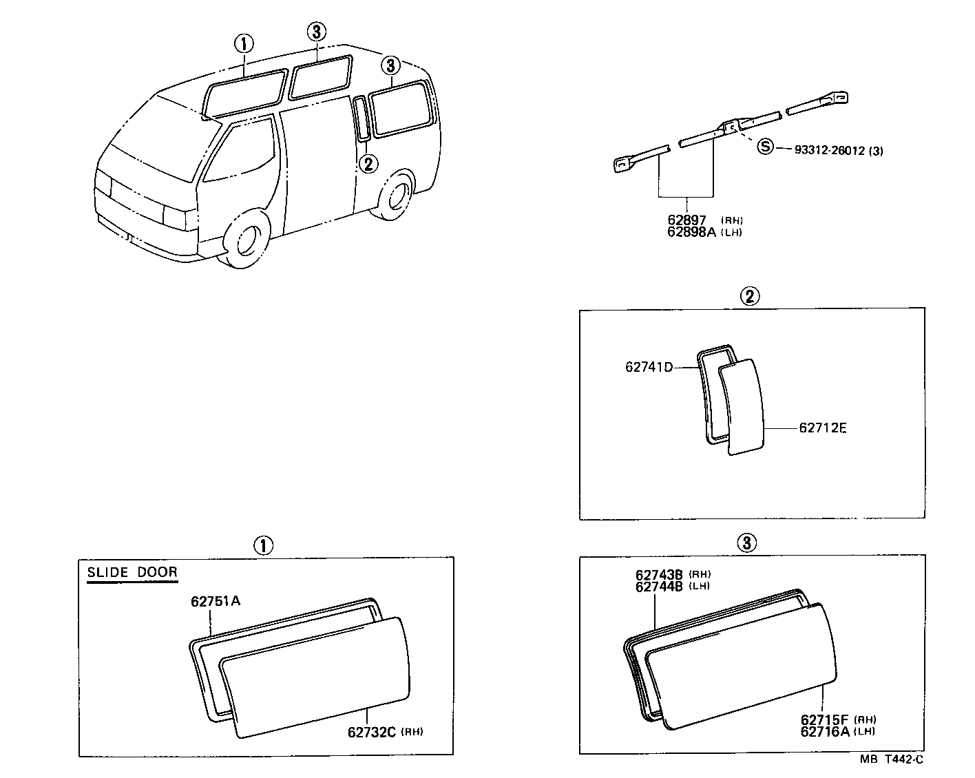  HIACE VAN COMUTER |  SIDE WINDOW