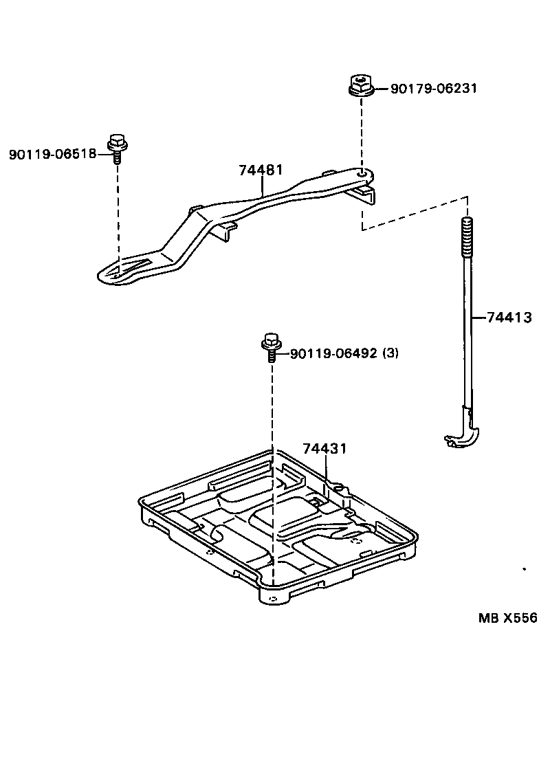  SUPRA |  BATTERY CARRIER