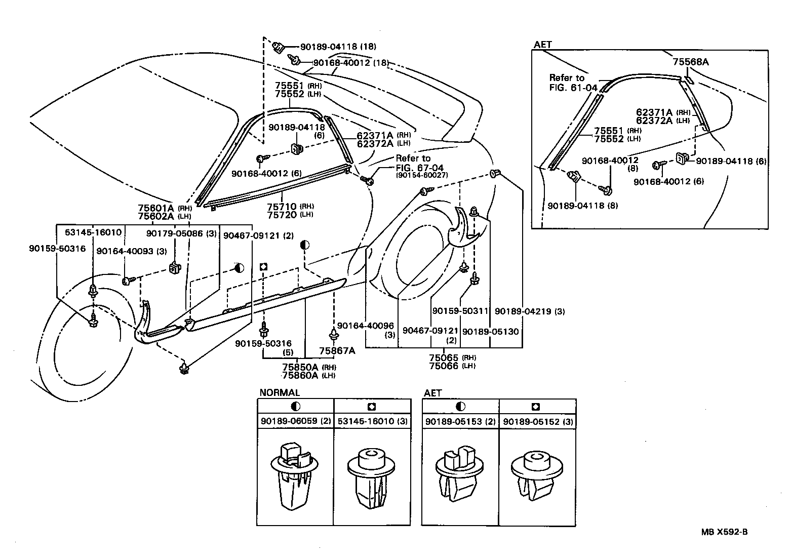  SUPRA |  SIDE MOULDING