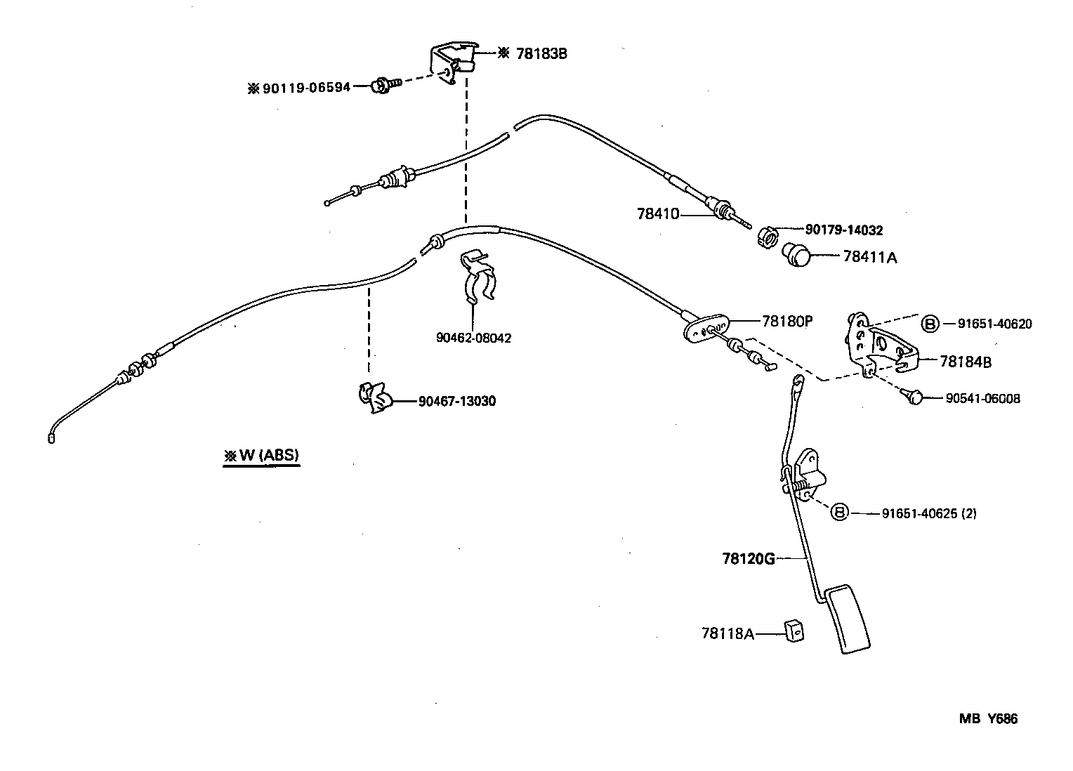  LAND CRUISER 80 |  ACCELERATOR LINK