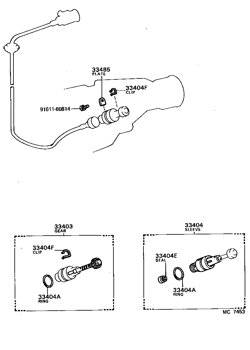  CORONA FR |  SPEEDOMETER DRIVEN GEAR MTM