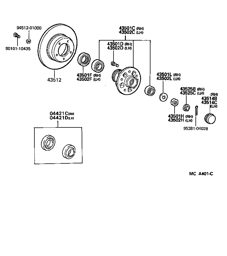  HILUX JPP |  FRONT AXLE HUB