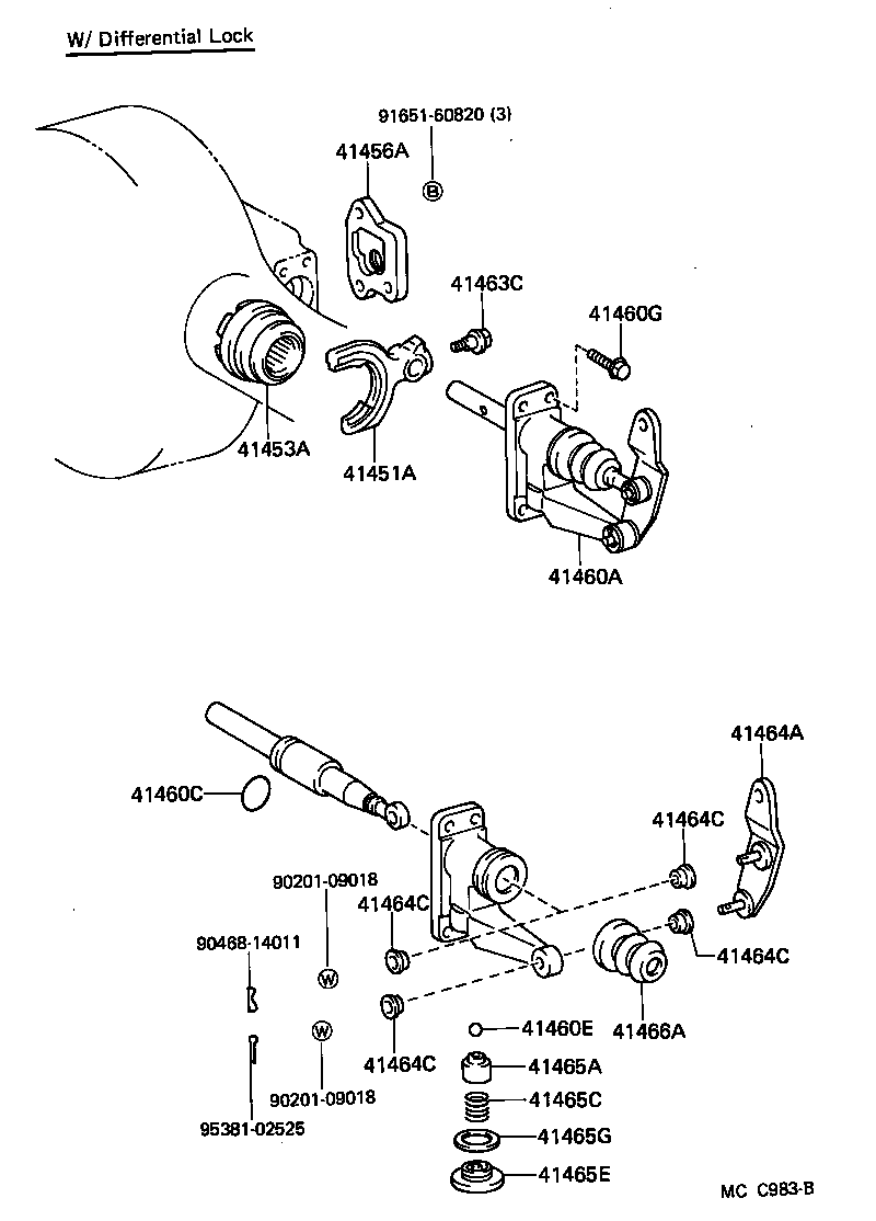  LAND CRUISER 70 |  FRONT AXLE HOUSING DIFFERENTIAL