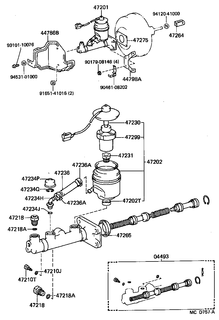  LAND CRUISER 70 |  BRAKE MASTER CYLINDER