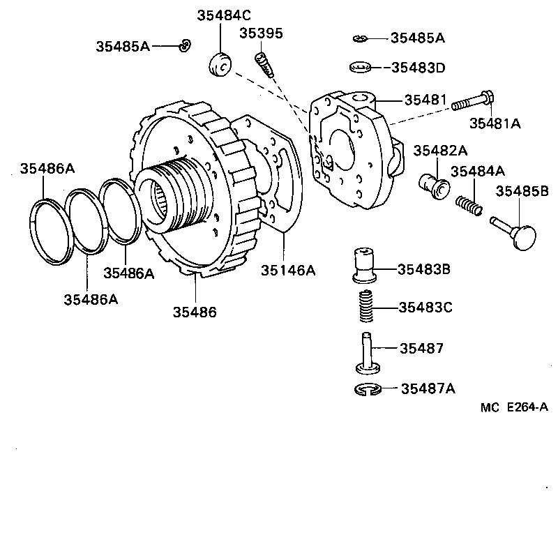  LAND CRUISER 80 |  REAR OIL PUMP GOVERNOR ATM