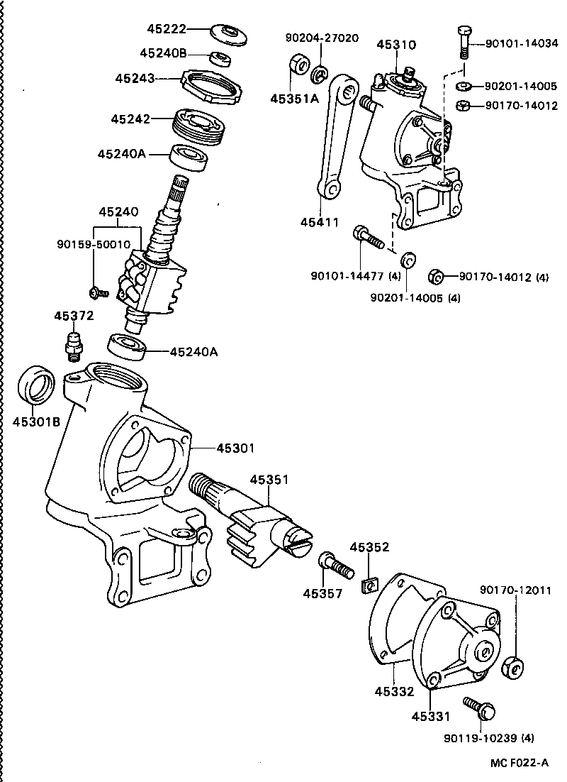  DYNA200 |  FRONT STEERING GEAR LINK