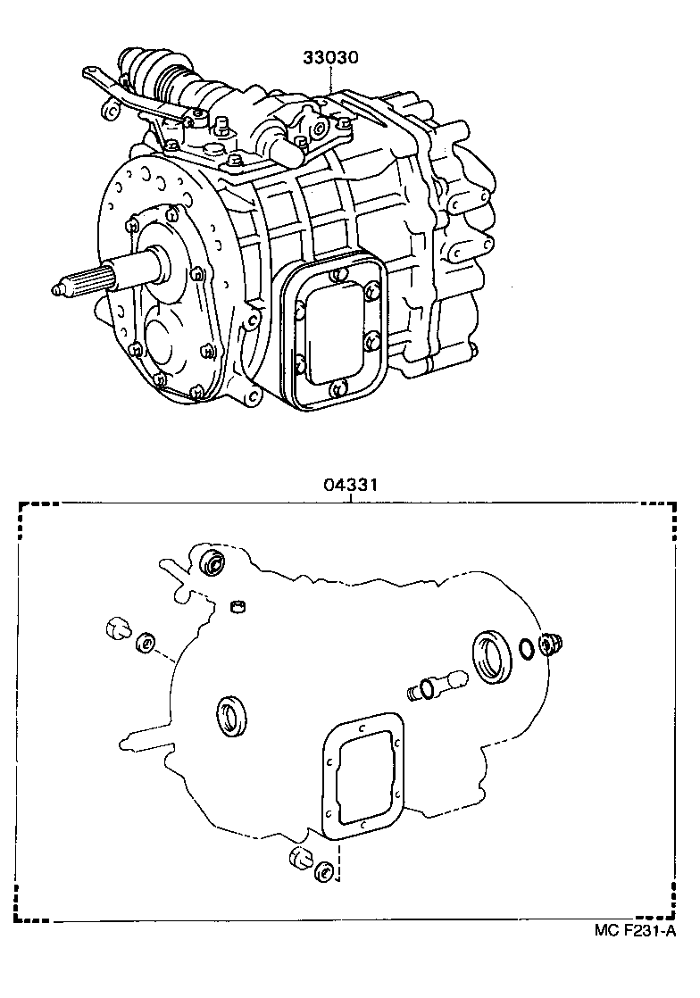  DYNA200 |  TRANSAXLE OR TRANSMISSION ASSY GASKET KIT MTM