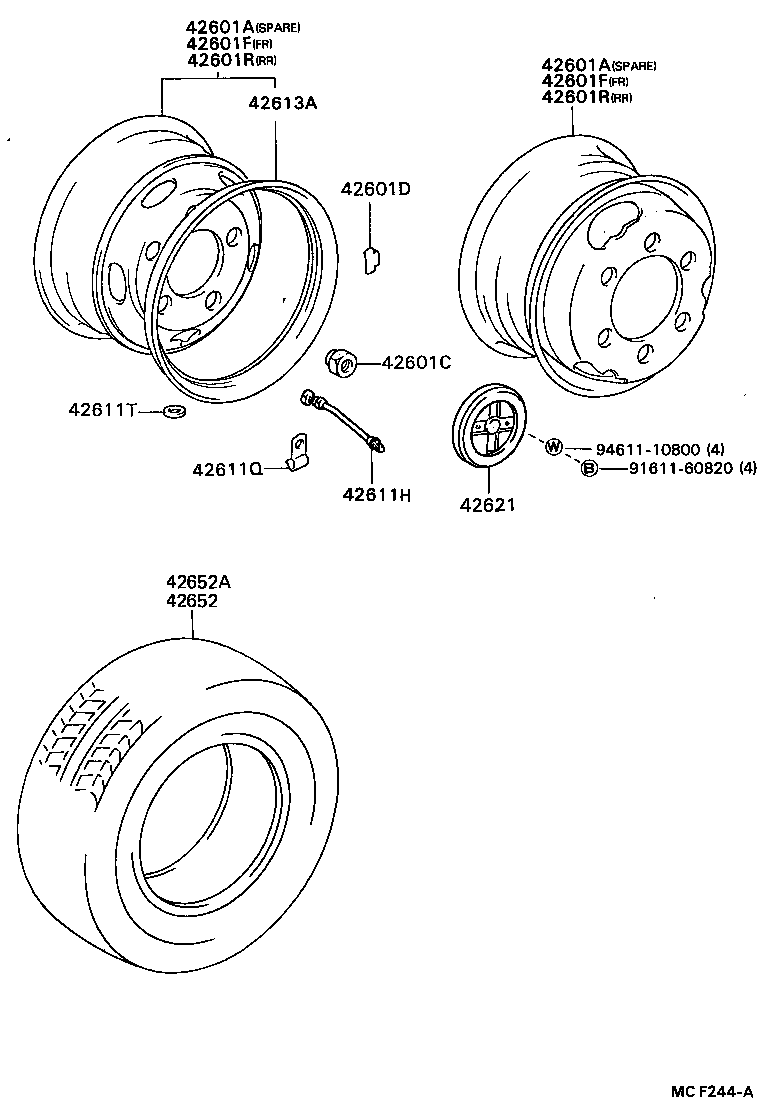  DYNA200 |  DISC WHEEL WHEEL CAP