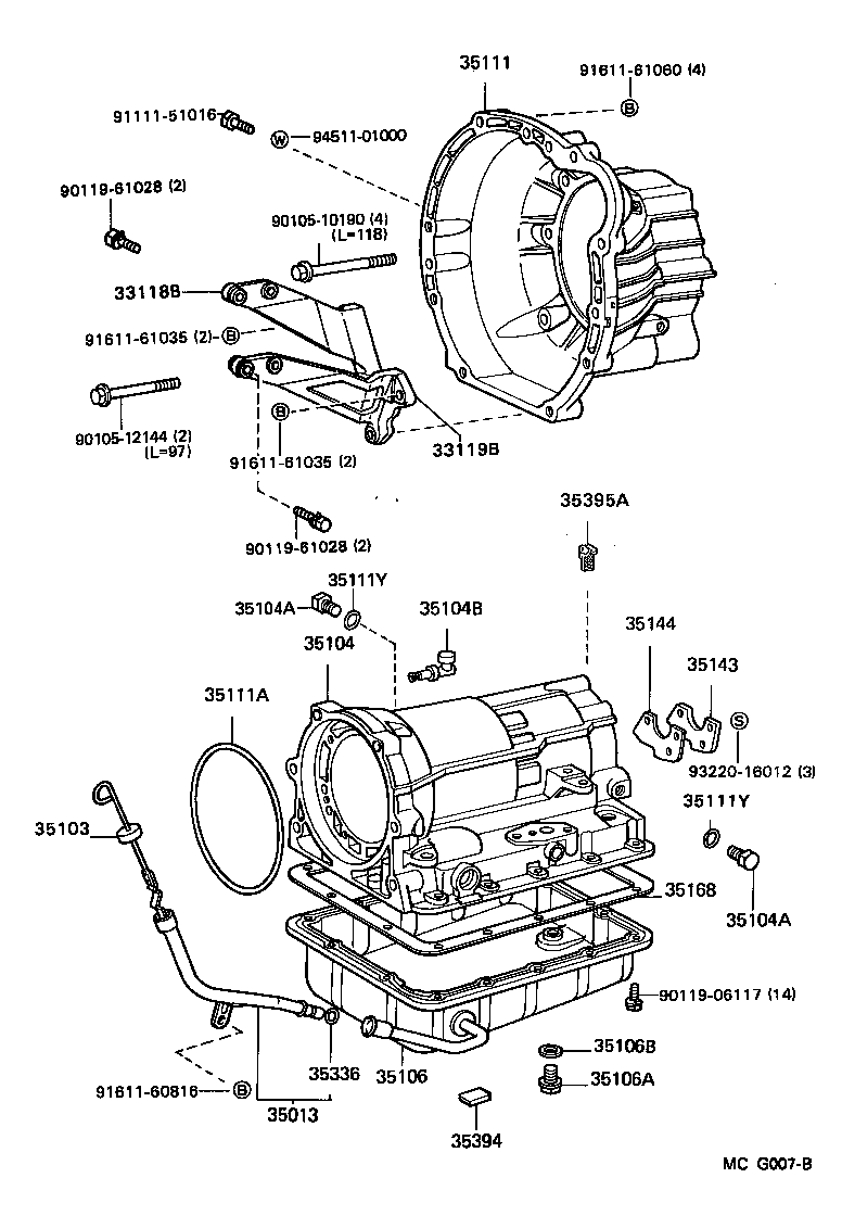  CRESSIDA |  TRANSMISSION CASE OIL PAN ATM