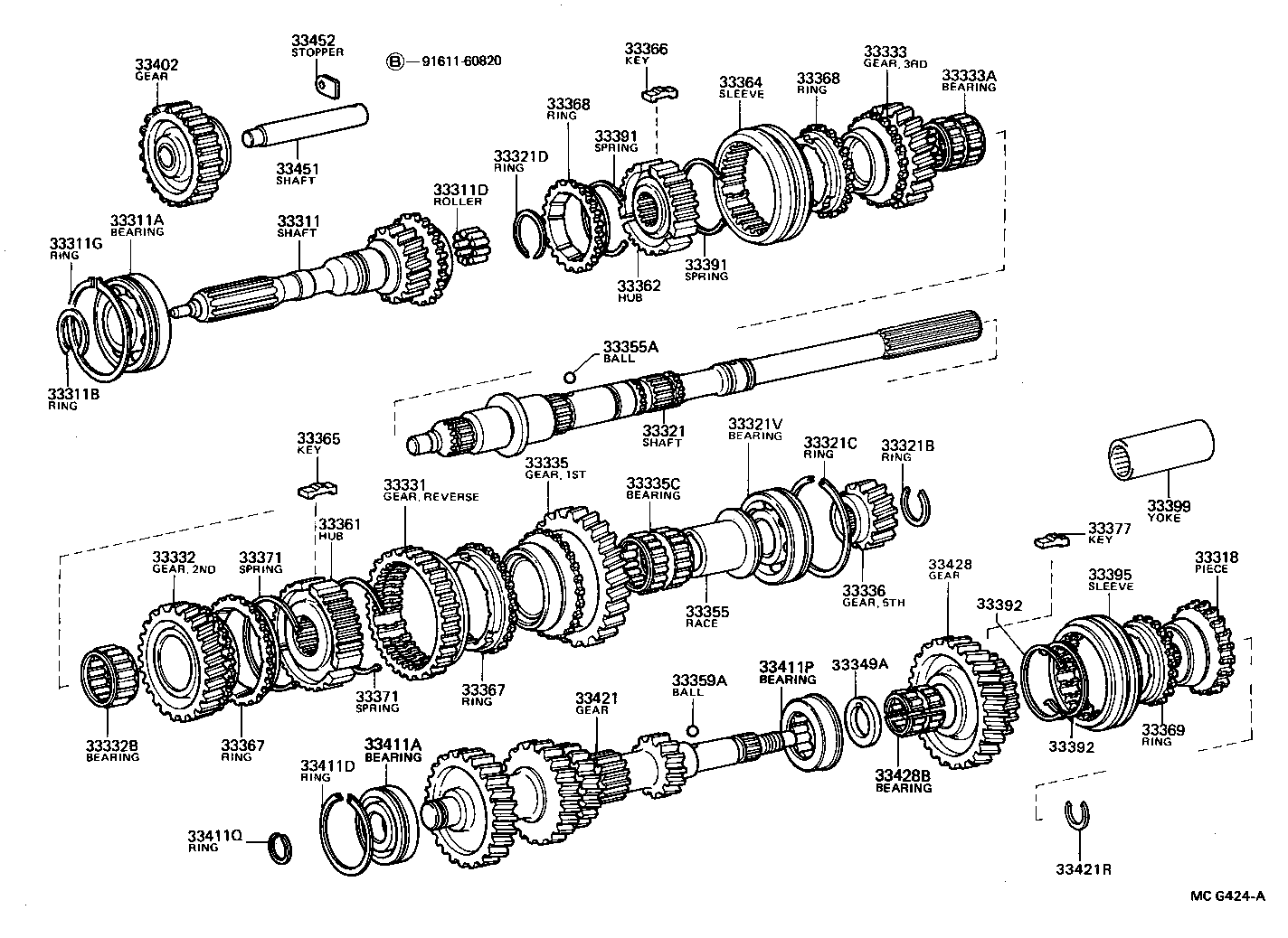  HILUX |  TRANSMISSION GEAR MTM