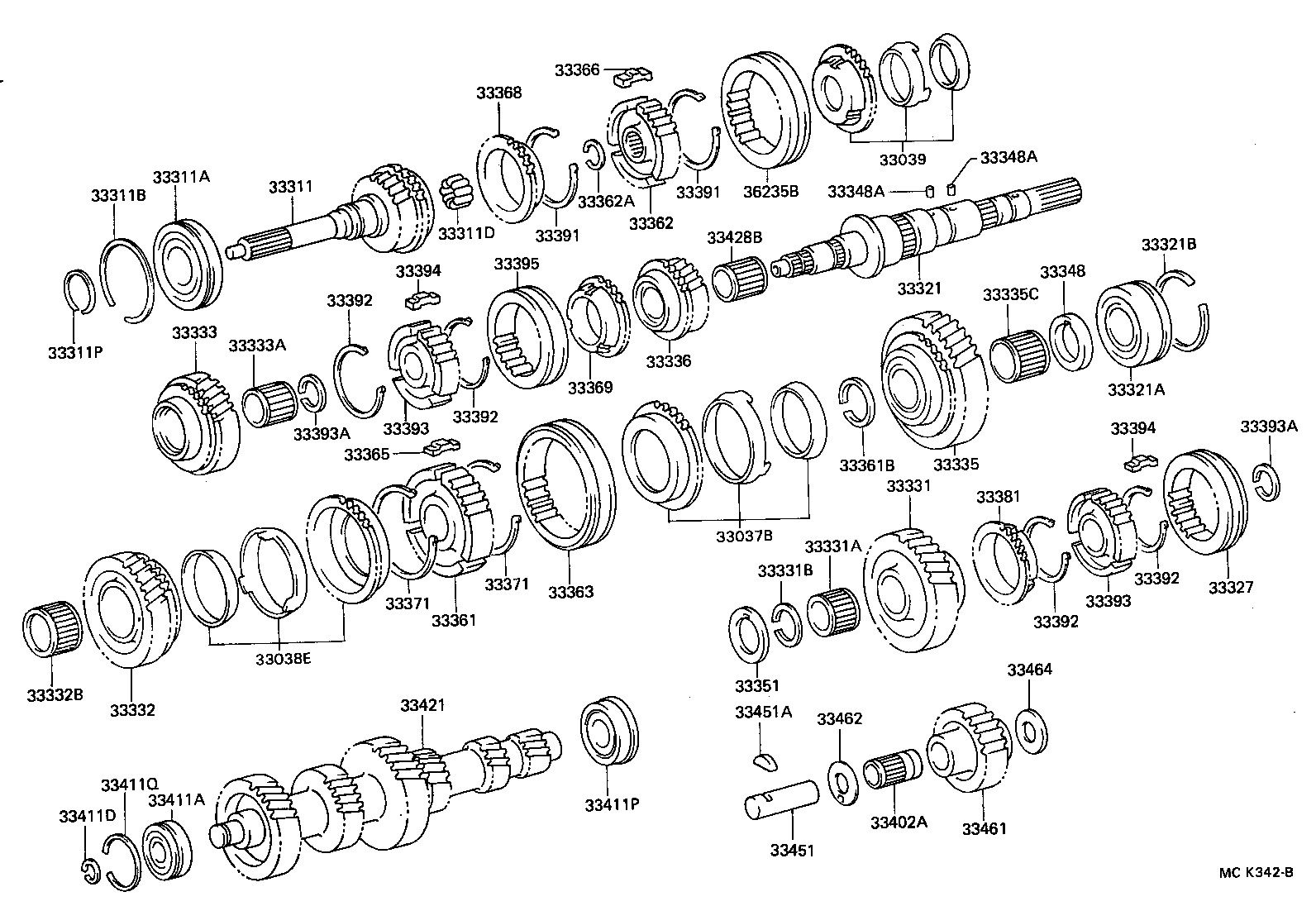  LAND CRUISER 80 |  TRANSMISSION GEAR MTM