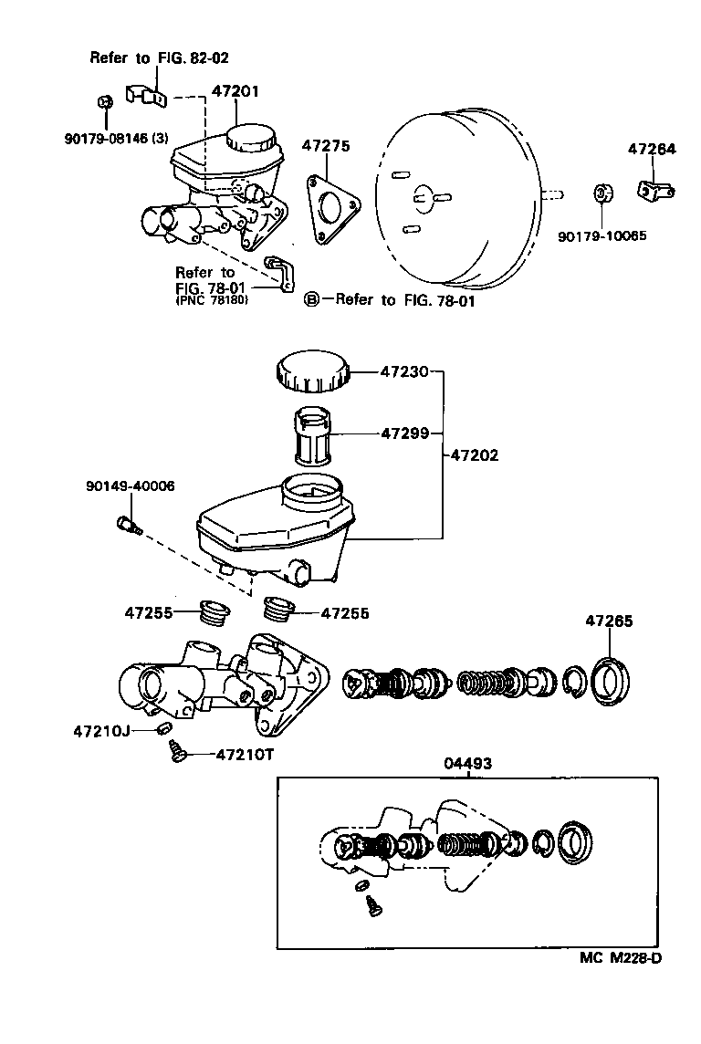  GS300 |  BRAKE MASTER CYLINDER