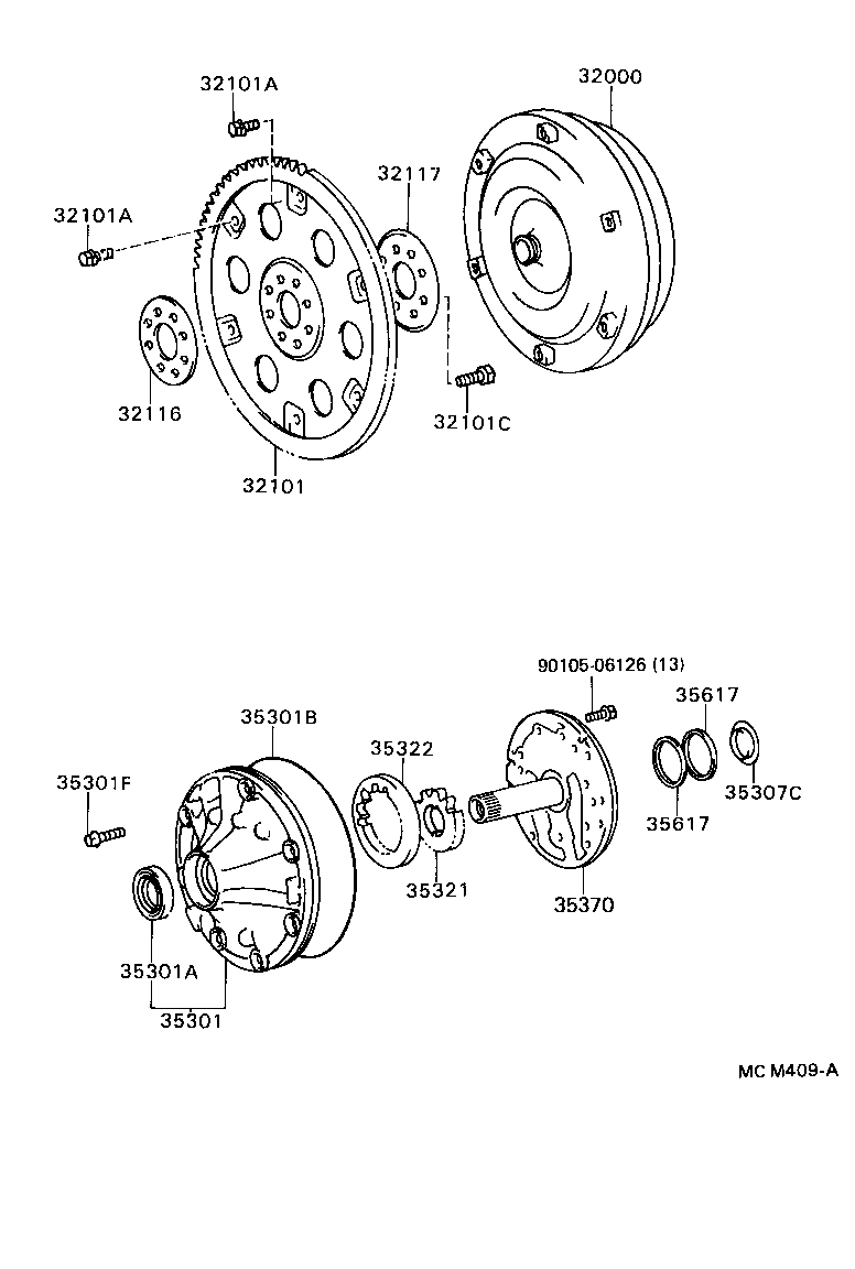  GS300 |  TORQUE CONVERTER FRONT OIL PUMP CHAIN ATM