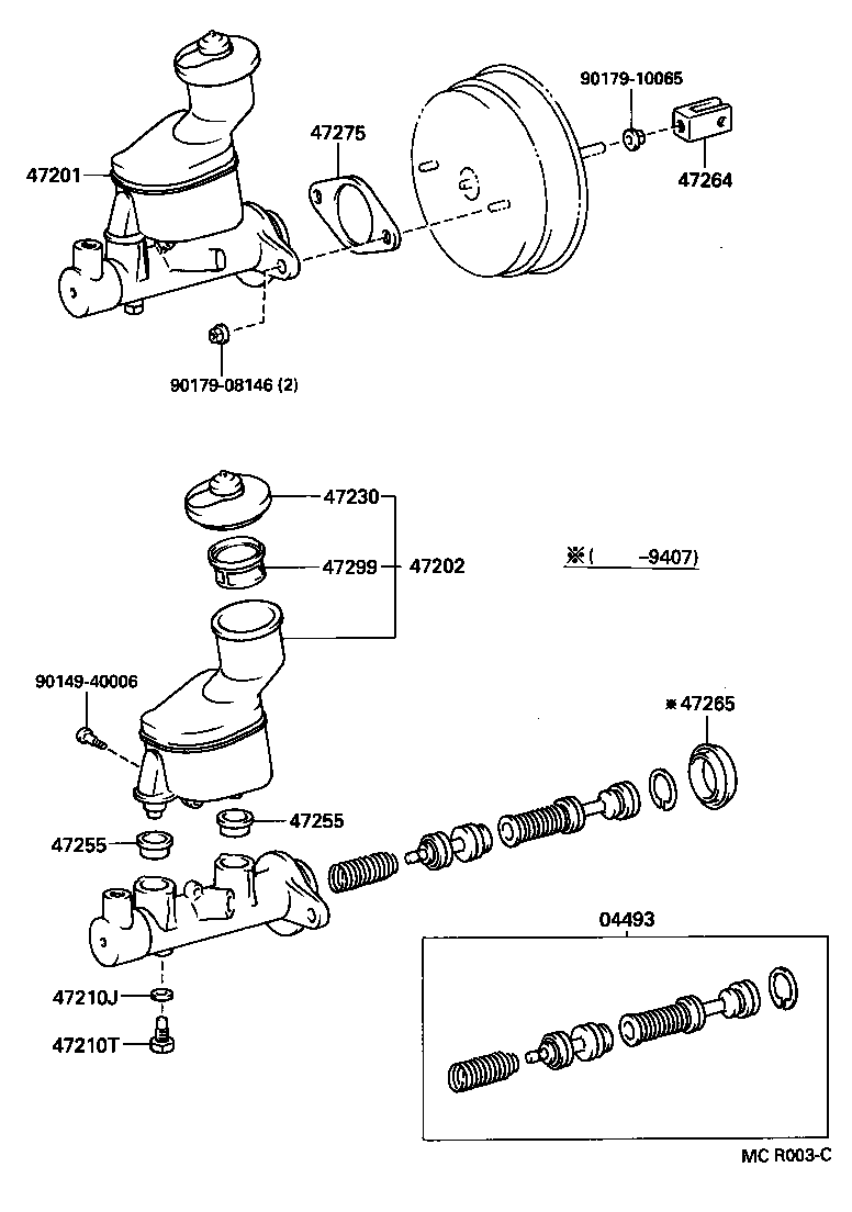  CELICA |  BRAKE MASTER CYLINDER