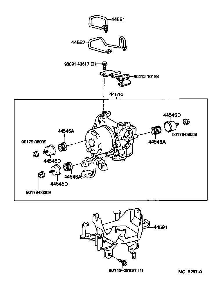  GS300 |  BRAKE TUBE CLAMP