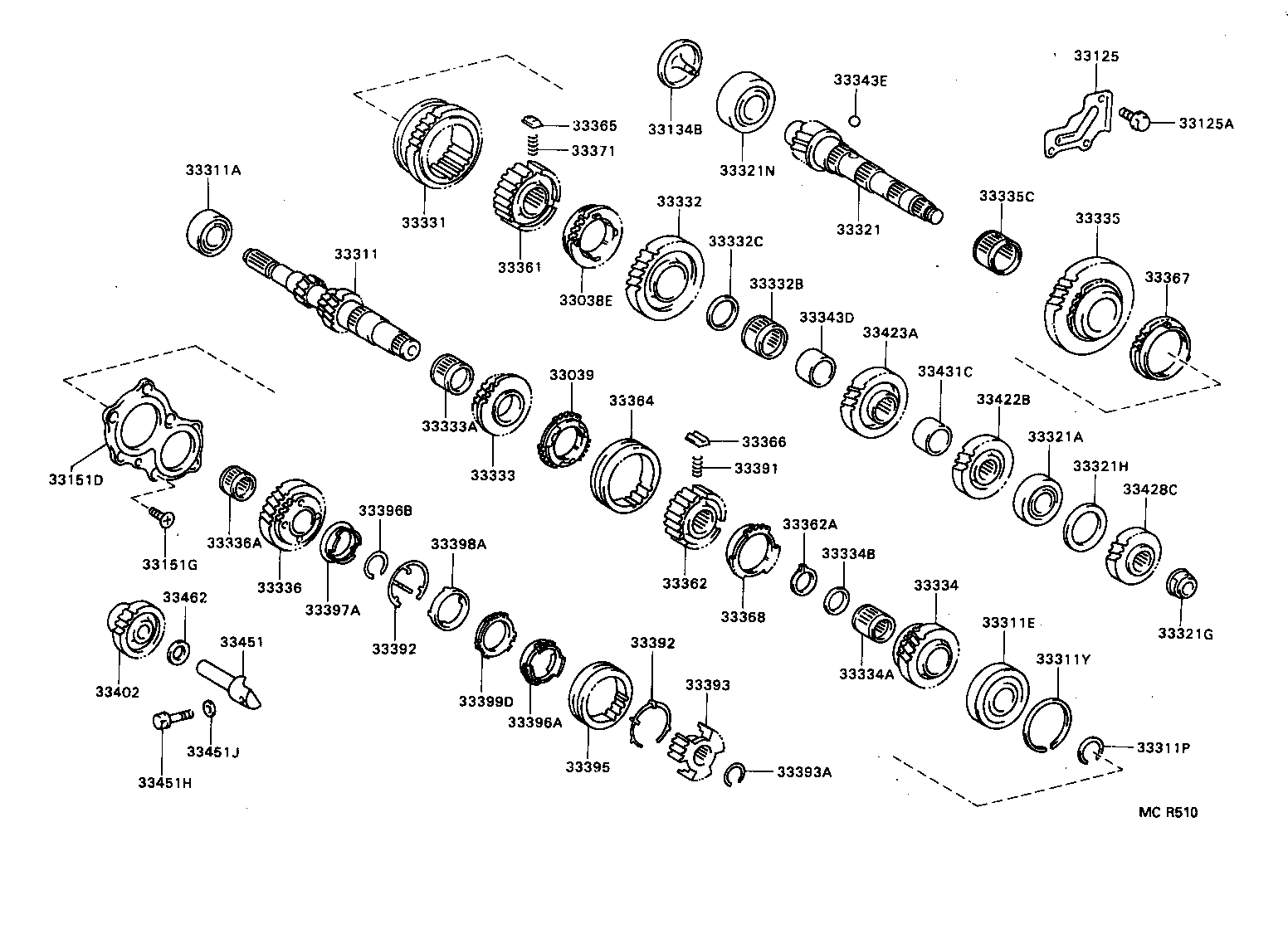  RAV4 |  TRANSMISSION GEAR MTM